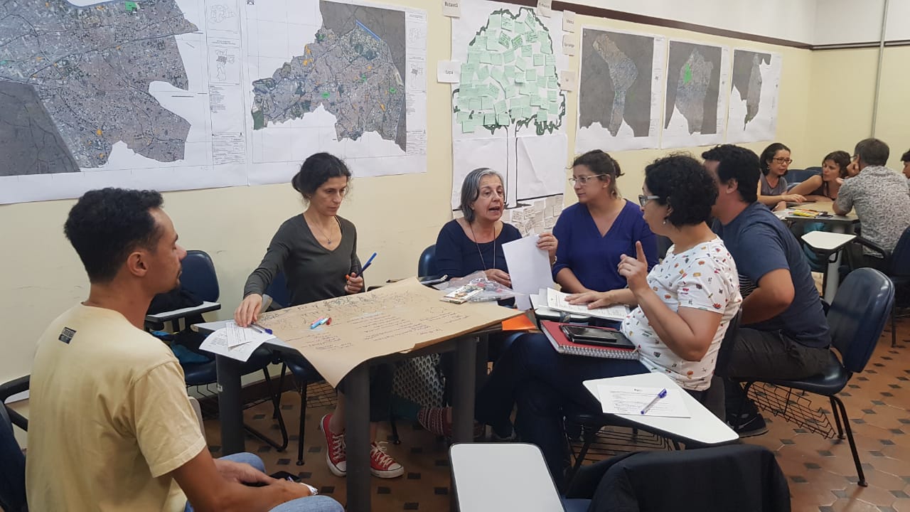 Grupo de trabalho sobre a Lei de Gestão Participativa de Praças (Lei 16.212/2015). Ano de 2019.